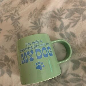 Green Dog Lover's Mug